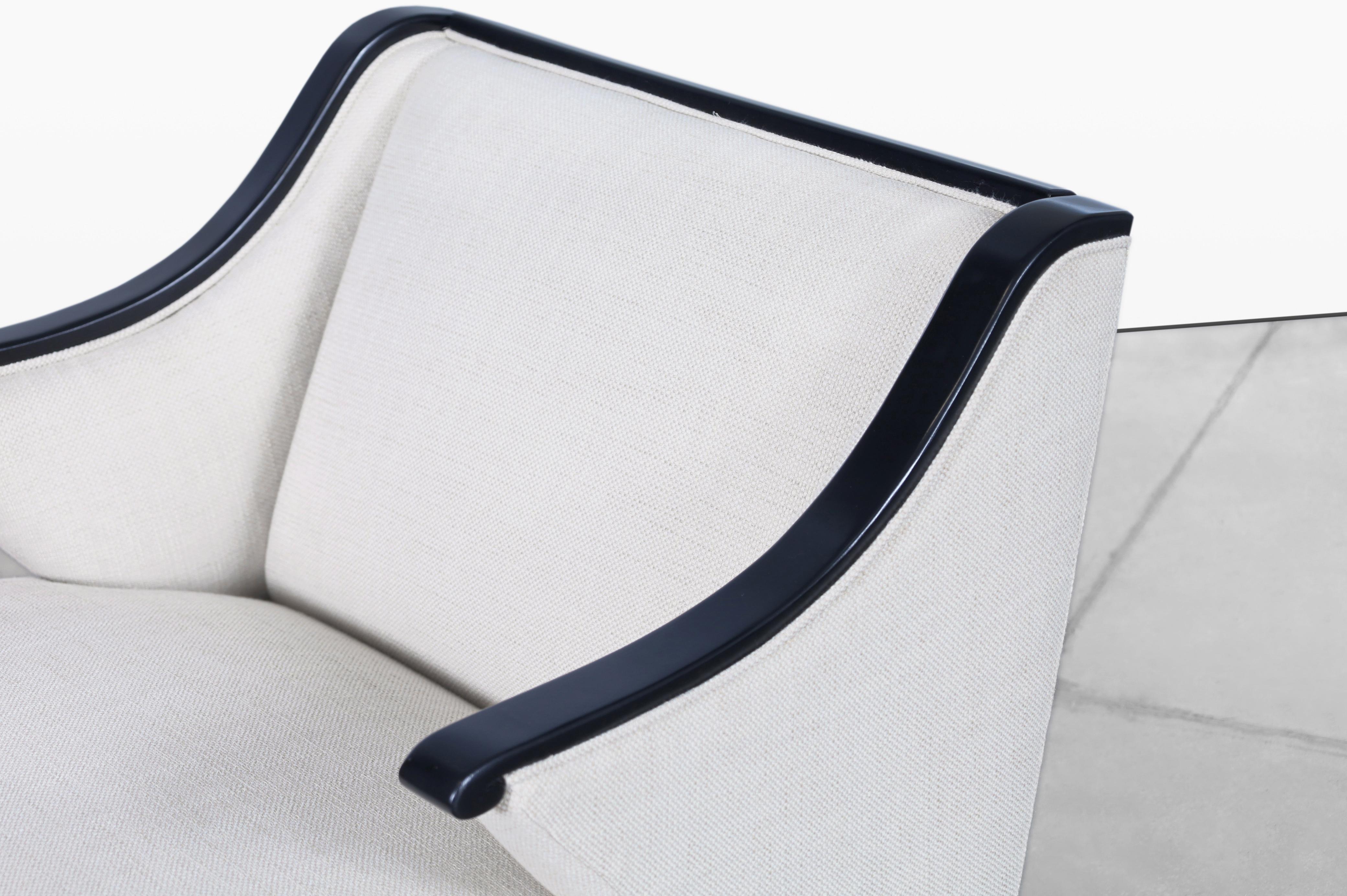 Vintage Italian Sculptural Lounge Chairs For Sale 2