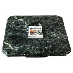 Vintage Italian Verde Marble Coffee Table