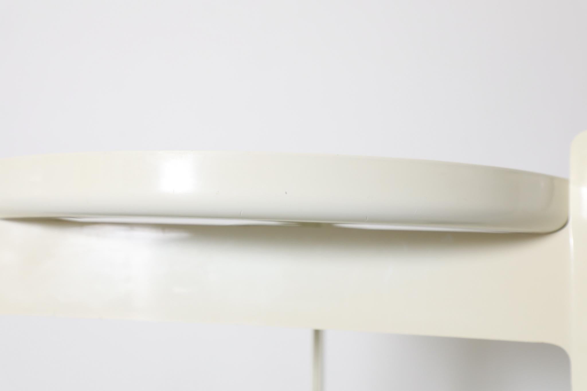 Vintage Italian Serving Cart By Luigi Massoni For Guzzini, 1970’s For Sale 12