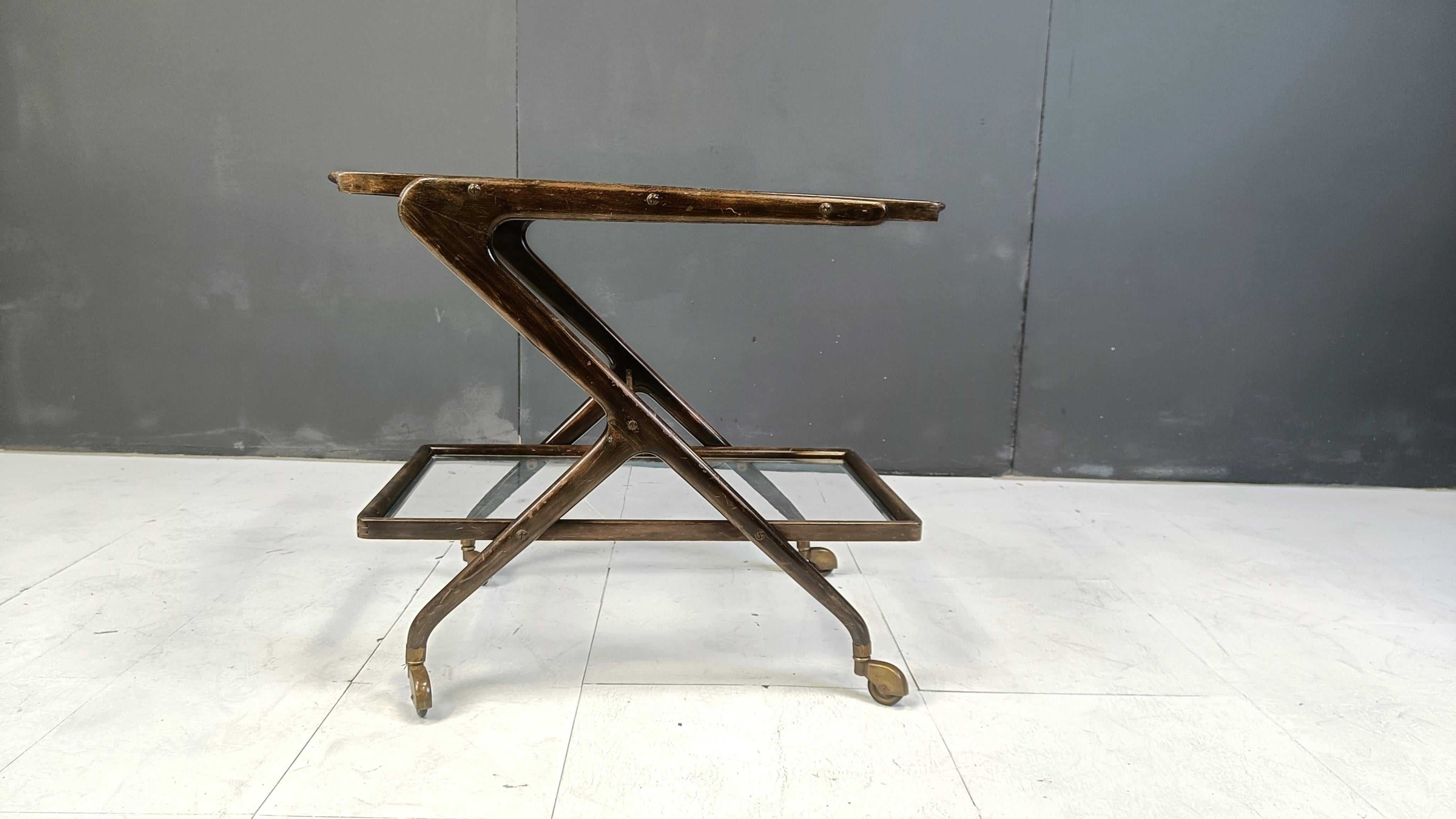 Italiano Carrello da portata italiano vintage, anni '50 in vendita