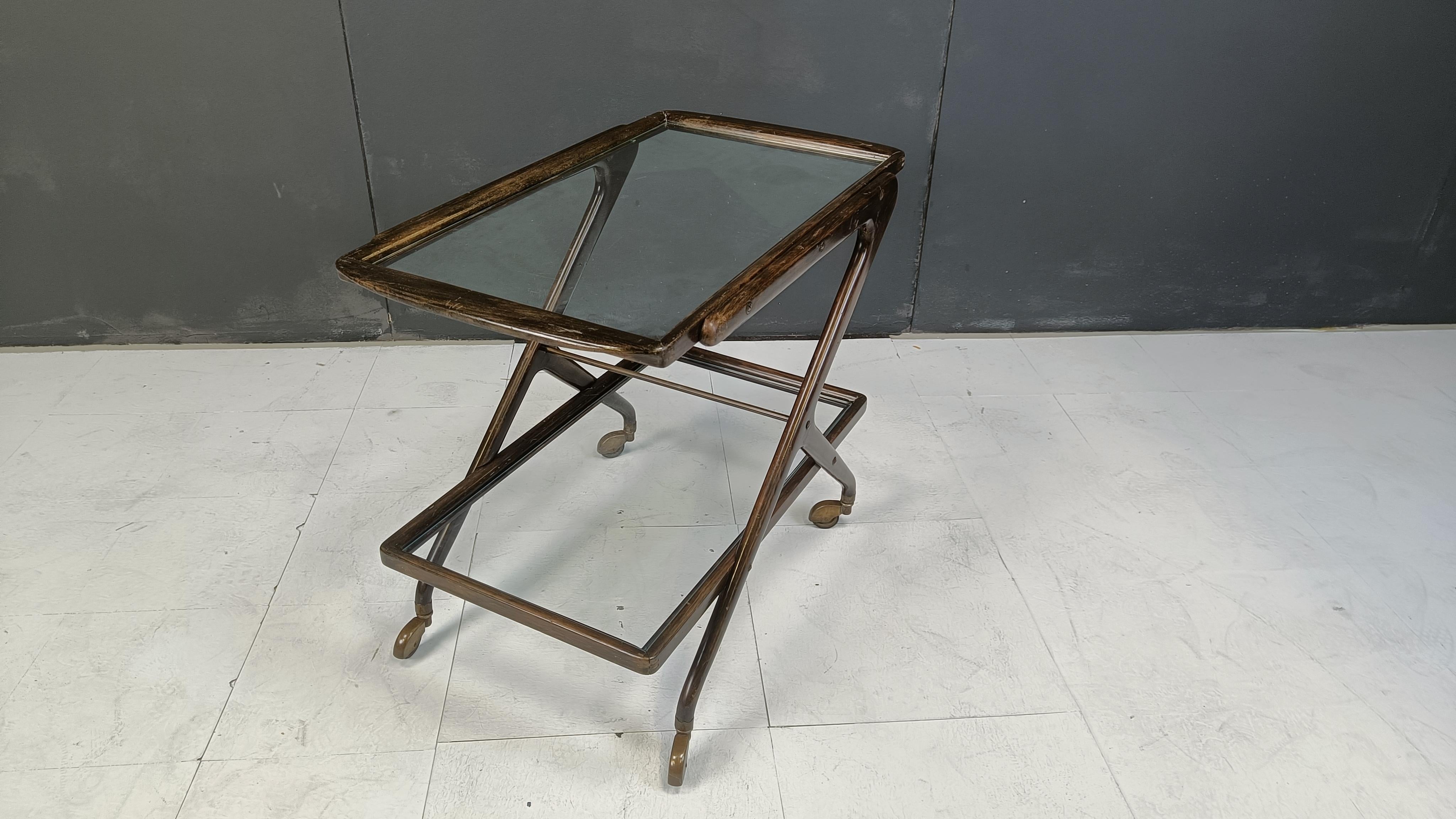 Carrello da portata italiano vintage, anni '50 in vendita 2