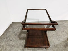 Vintage Italian Serving Trolley by Cesare Lacca, 1950s