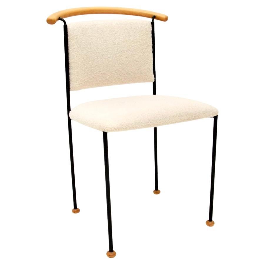 Vintage Italian Side / Schreibtischstuhl im Angebot