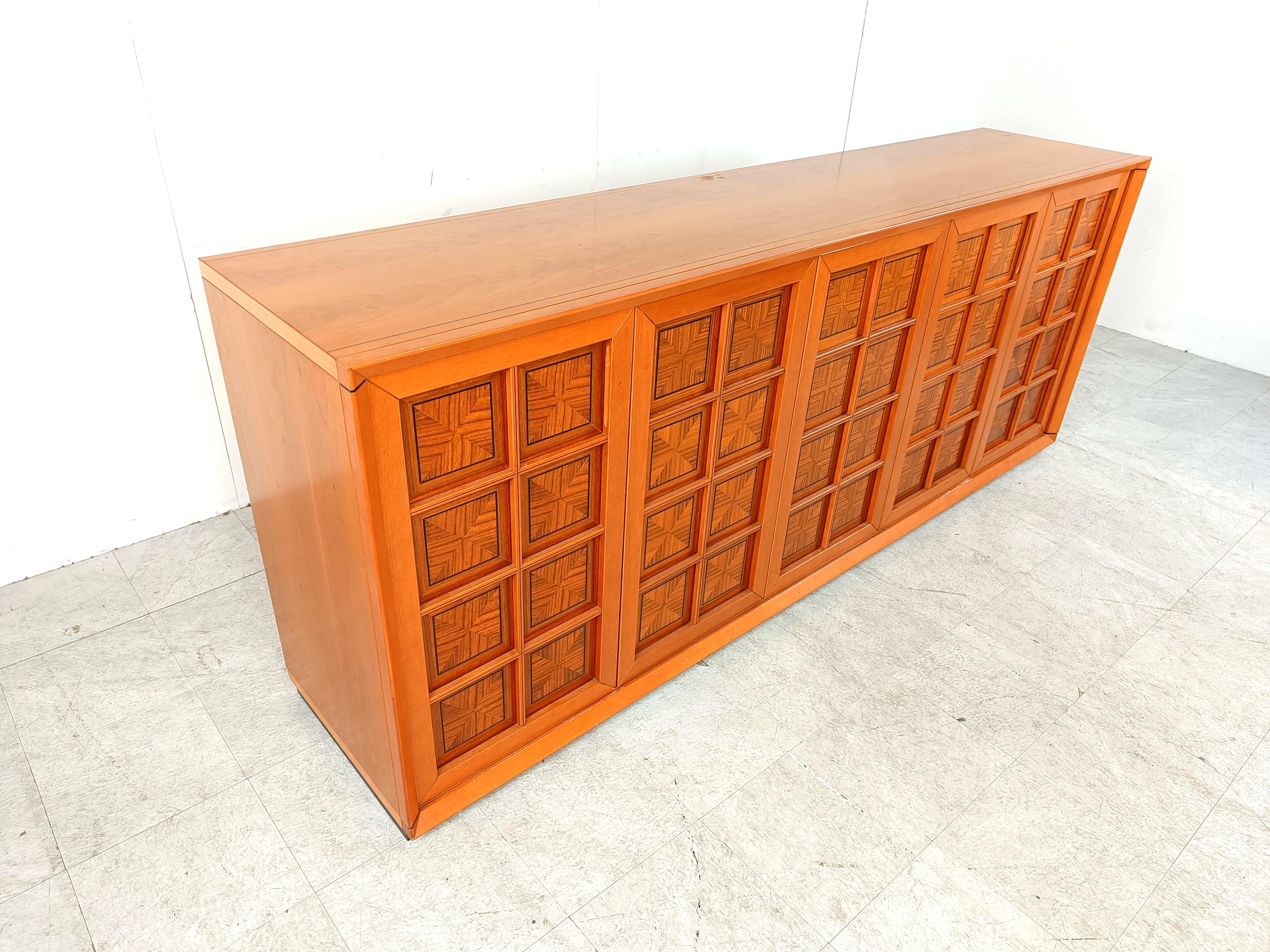 Late 20th Century Vintage italian sideboard, 1970s For Sale