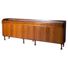 Retro Italian sideboard by Mobili d'arte Cantù, with label