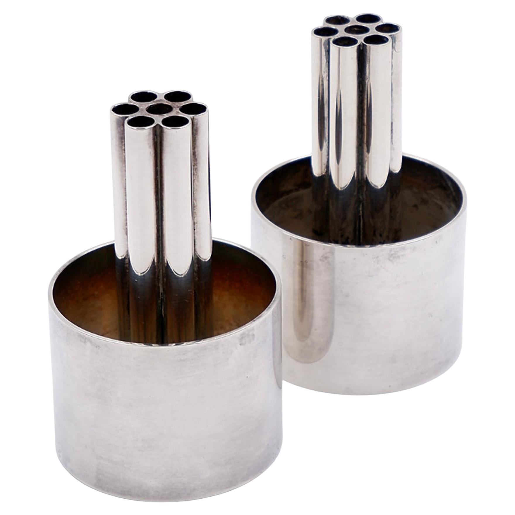 What is a candle holder with multiple arms called?