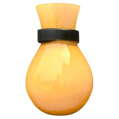 Vintage Italian Simon Moore for Salviati “Fasciati” Vase