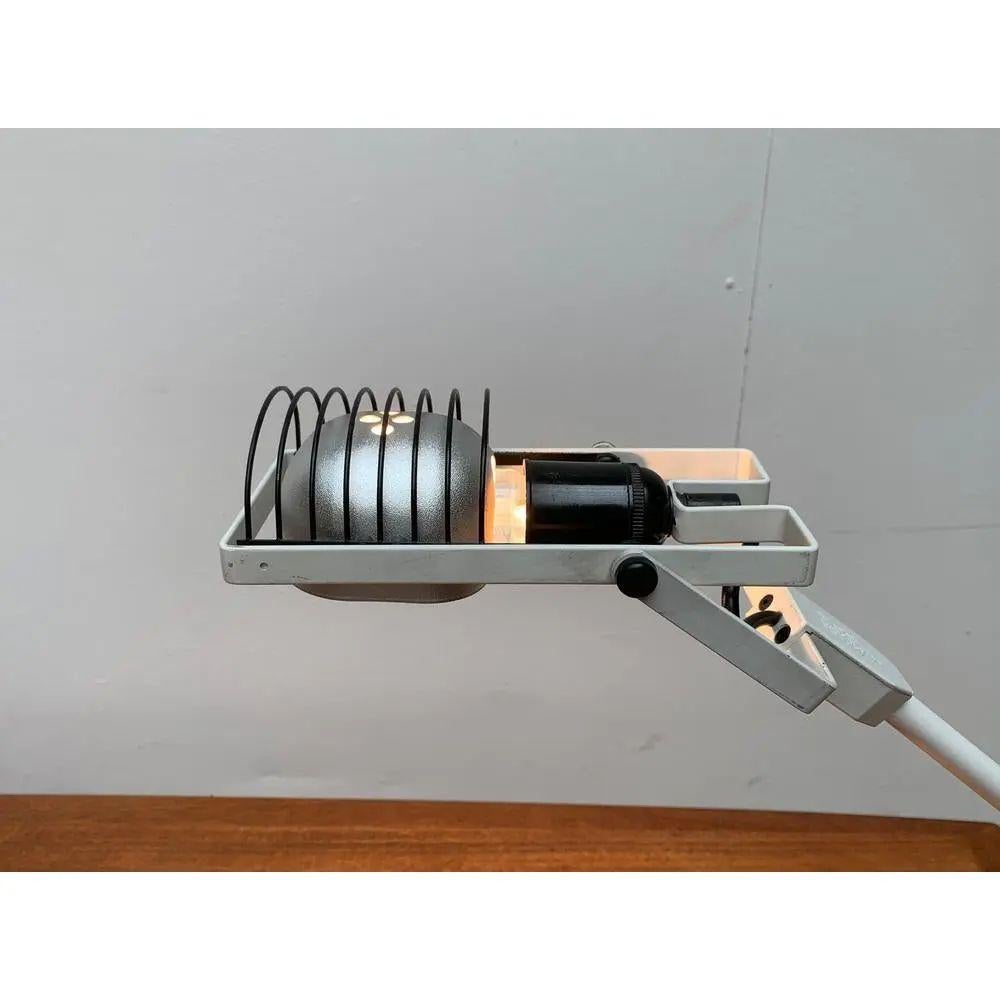 Vintage Italian Sintesi Morsetto Table Lamp by Ernesto Gismondi, 1970s For Sale 4