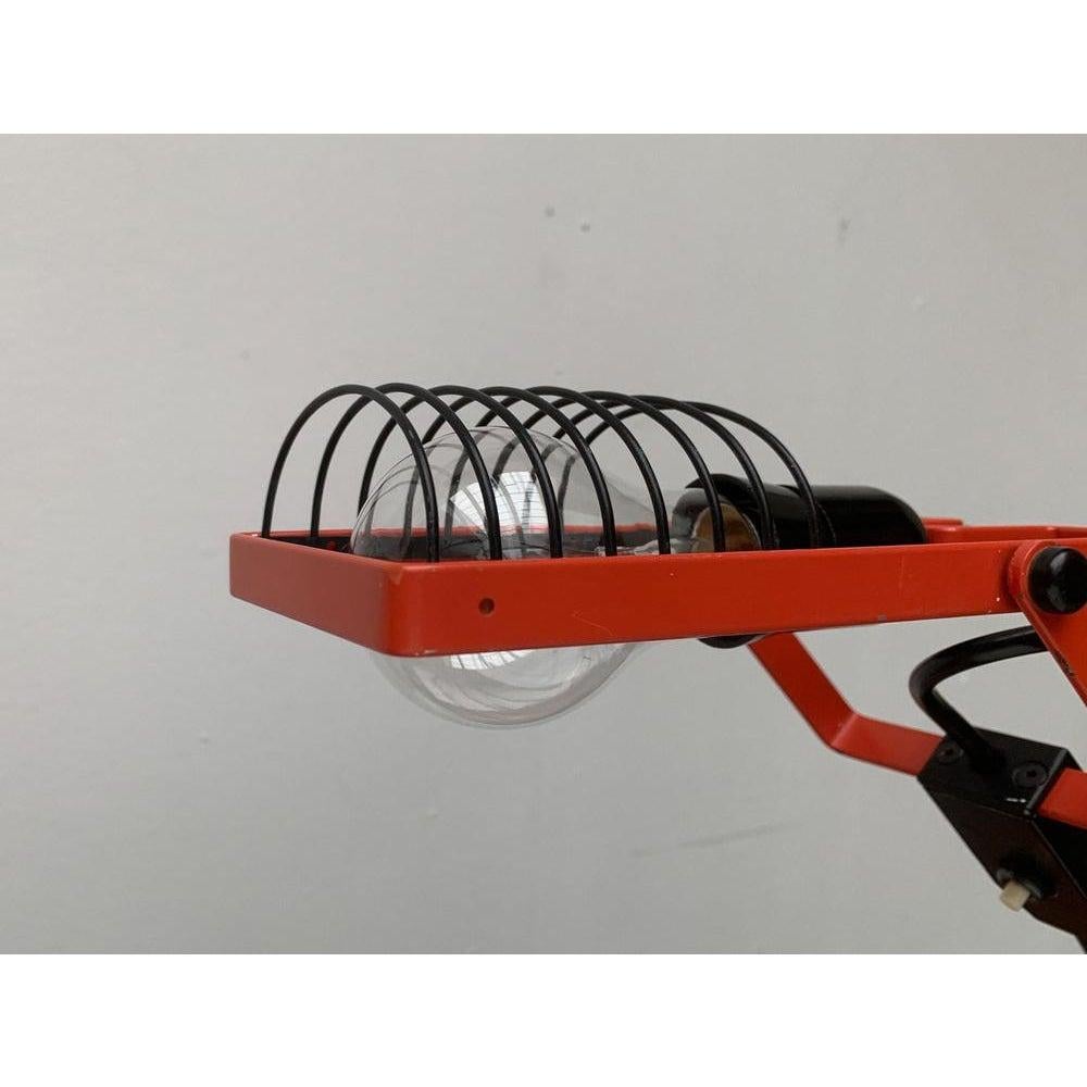 Vintage Italian Sintesi Morsetto Table Lamp by Ernesto Gismondi, 1970s For Sale 1