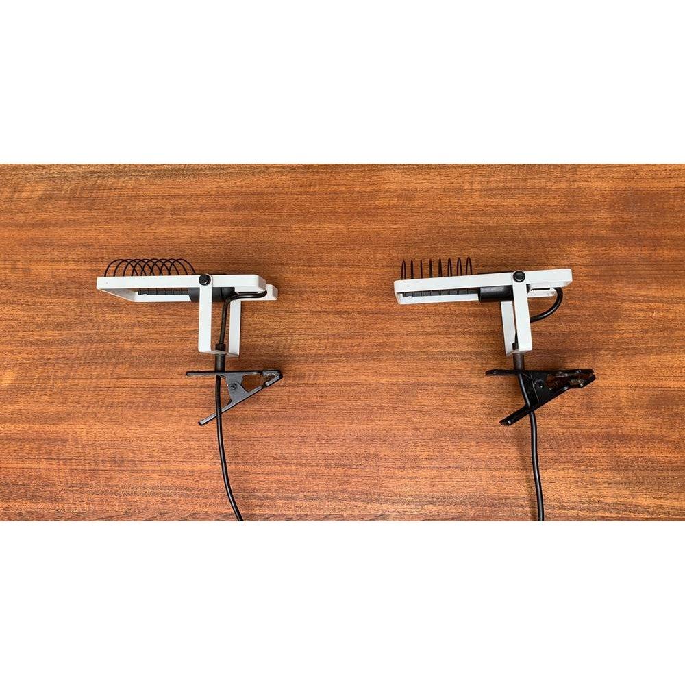 Lámpara de mesa Vintage Italian Sintesi Pinza Clamp de Ernesto Gismondi para Artemide en venta 5