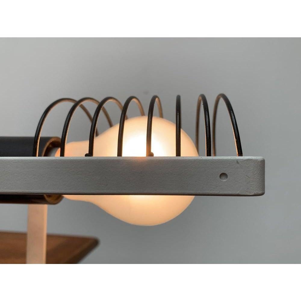 Lámpara de mesa Vintage Italian Sintesi Pinza Clamp de Ernesto Gismondi para Artemide Italiano en venta