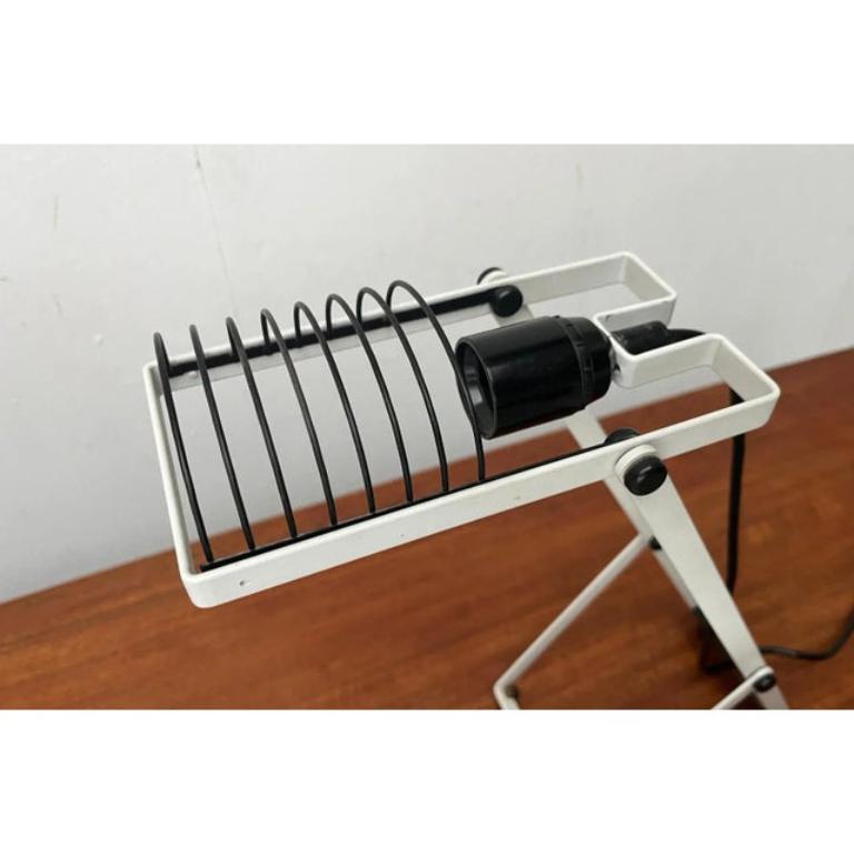 Vintage Italian Sintesi Lámpara de sobremesa o de pared de Ernesto Gismondi, años 70 en venta 4