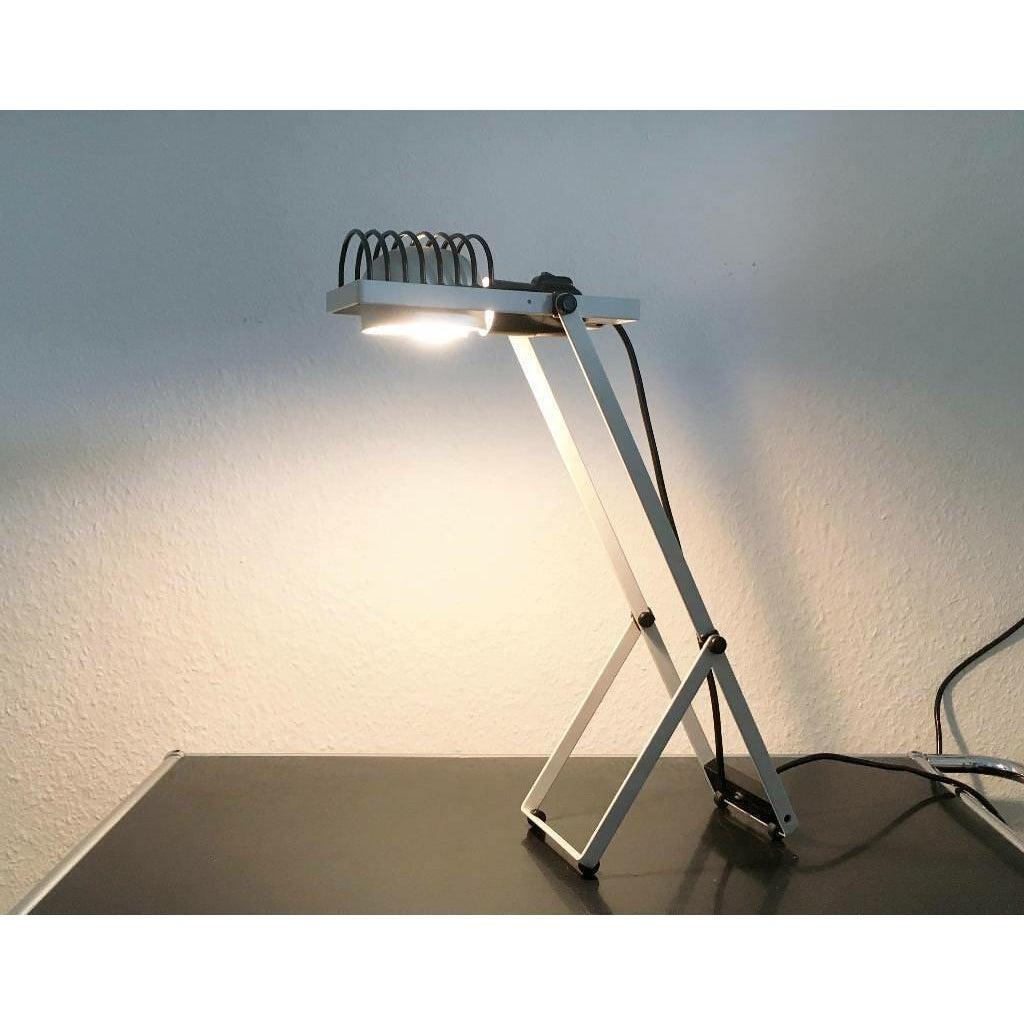 Vintage Italian Sintesi Table or Wall Lamp by Ernesto Gismondi for Artemide, 70s For Sale 4