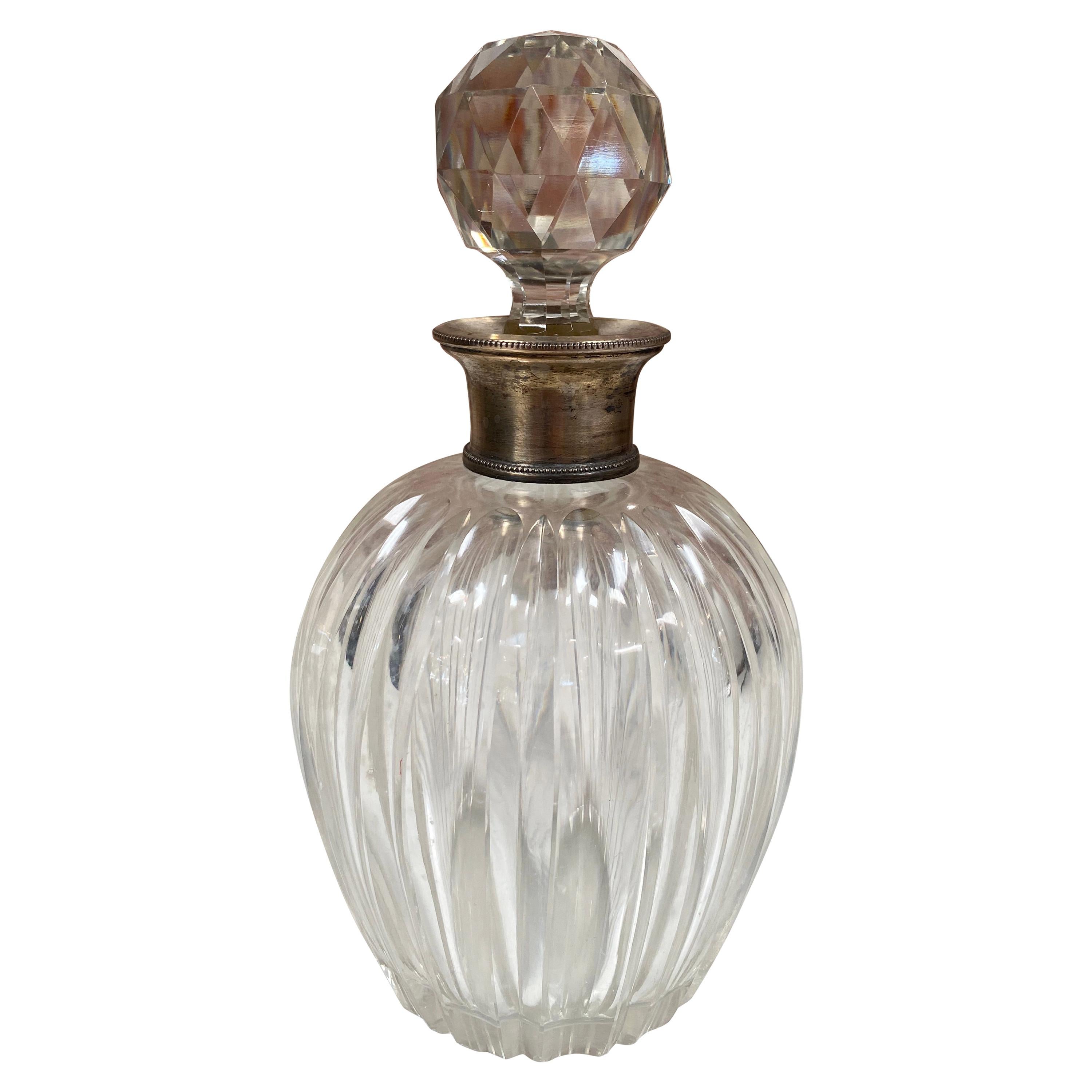 Vintage Italian Small Bottle, 1950s For Sale