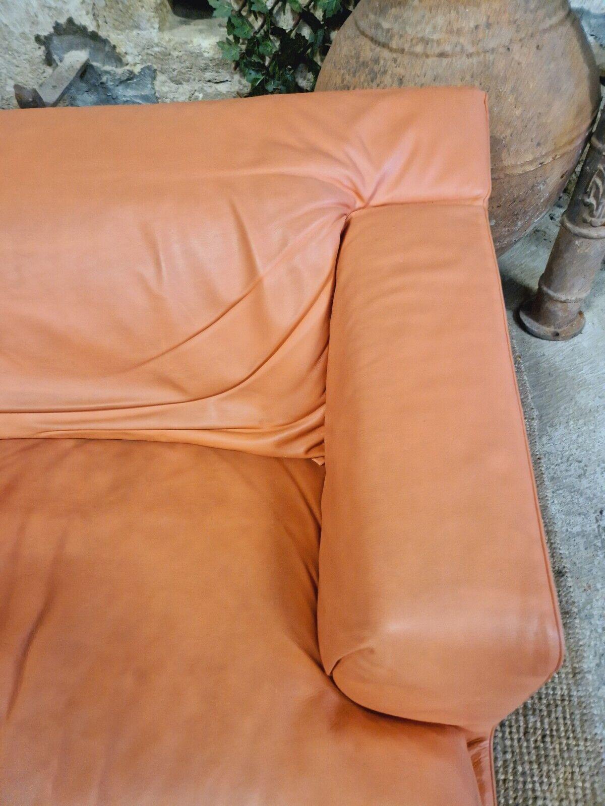 1980s Paolo Piva Sofa Italian Pink Leather For Sale 3