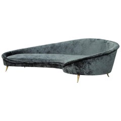 Vintage Italian Sofa in the Manner of Federico Munari