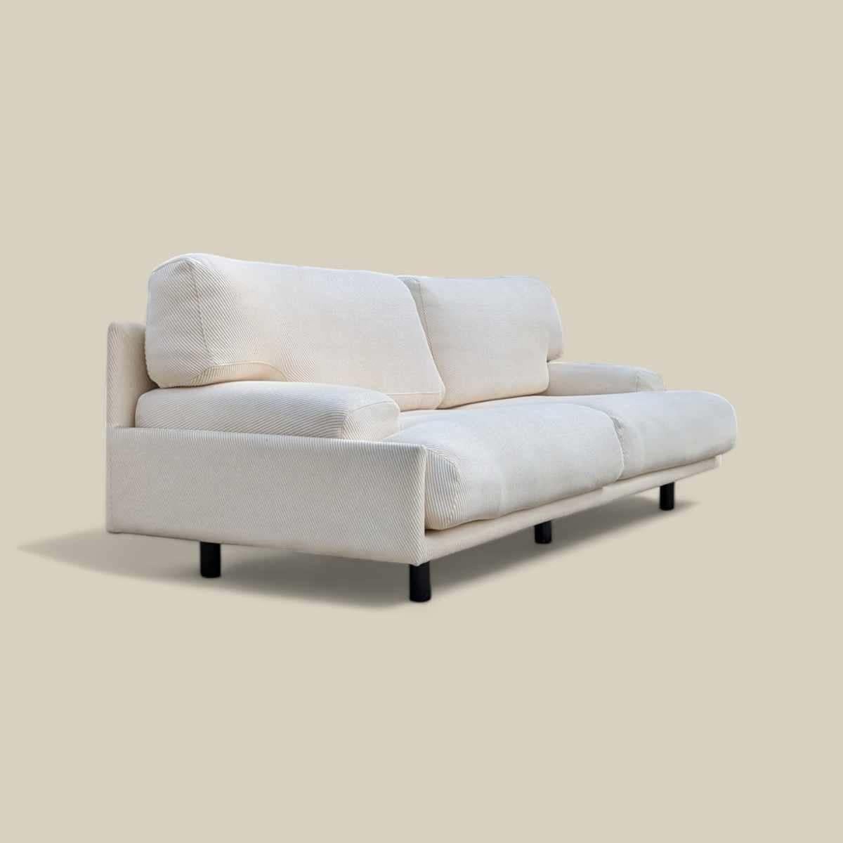 Divano italiano vintage, profilo basso, design minimalista, super confortevole, divano in vendita 3