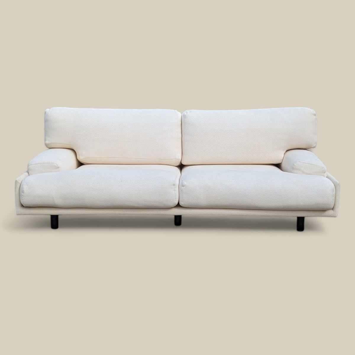 Italiano Divano italiano vintage, profilo basso, design minimalista, super confortevole, divano in vendita
