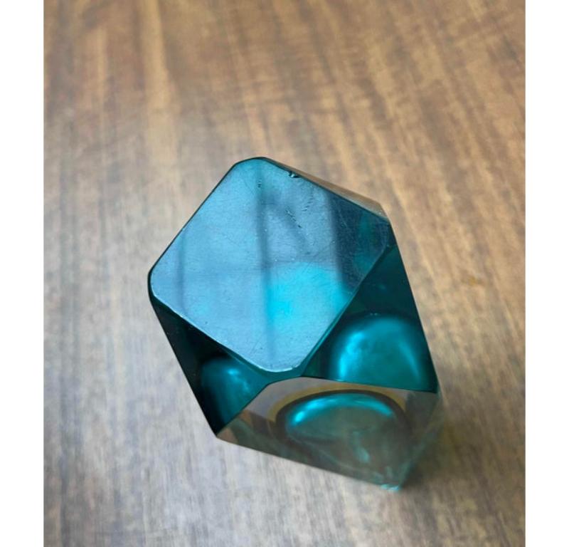 Vase italien Sommerso en verre de Murano, années 1970 en vente 8