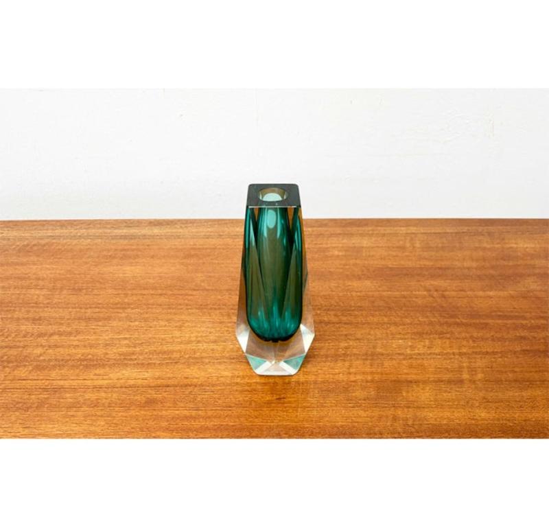 Vase italien Sommerso en verre de Murano, années 1970 en vente 2