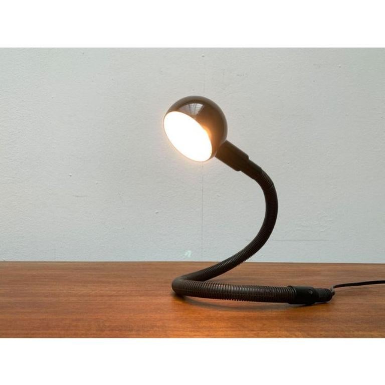 Vintage Italian Space Age Hebi Table Lamp by Isao Hosoe for Valenti Luce, 1970s 5