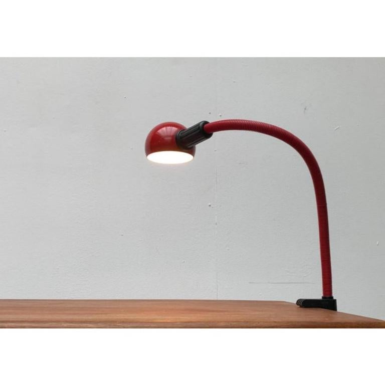 20ième siècle Lampe de table italienne Hebi de l'ère spatiale par Isao Hosoe pour Valenti Luce, 1970 en vente