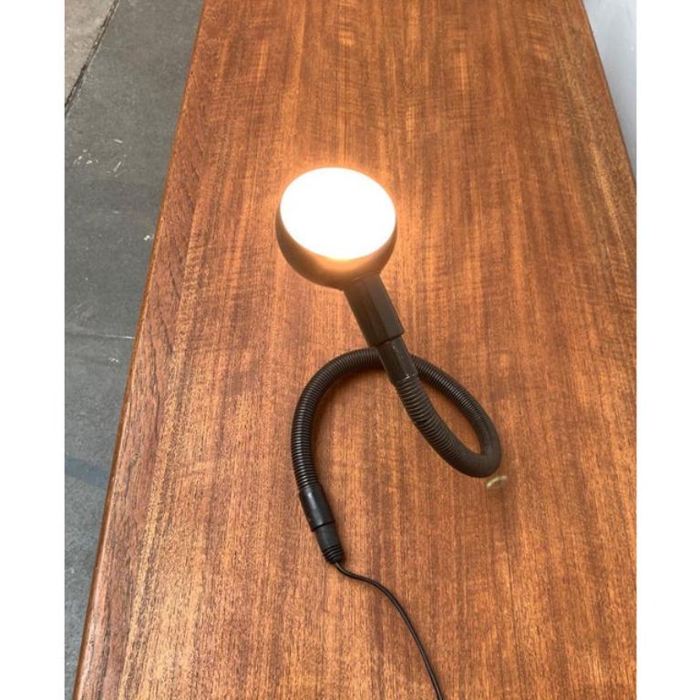 Metal Vintage Italian Space Age Hebi Table Lamp by Isao Hosoe for Valenti Luce, 1970s