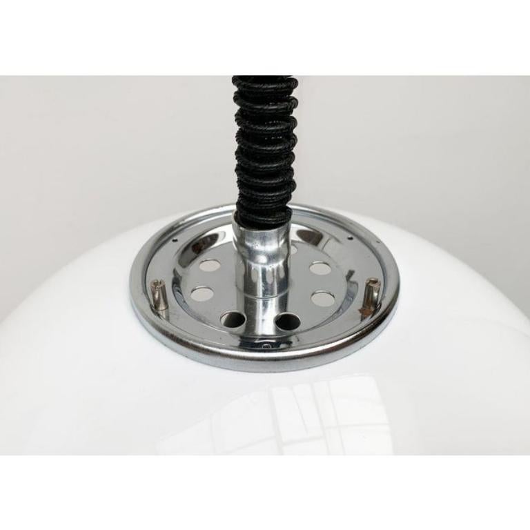 Métal Lampe suspendue Jolly italienne de l'ère spatiale par Luigi Massoni pour Guzzini, années 1960 en vente