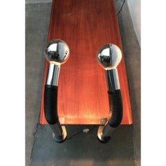 Lampe de table italienne de l'ère spatiale par Bellini pour Targetti, 1970