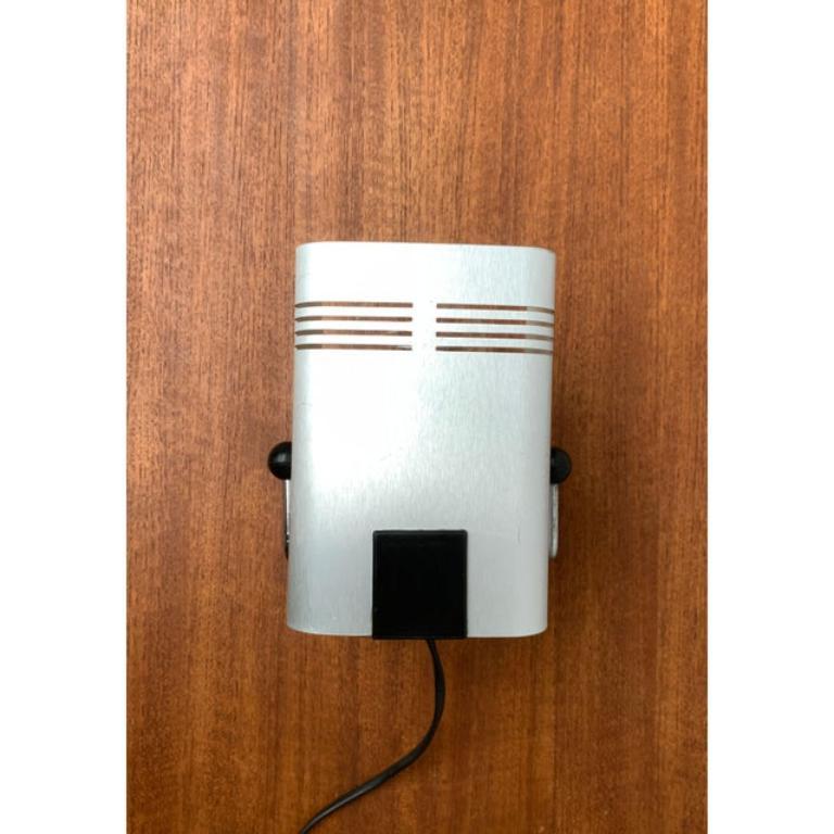 Métal Lampe de table italienne vintage de l'ère spatiale de Targetti en vente