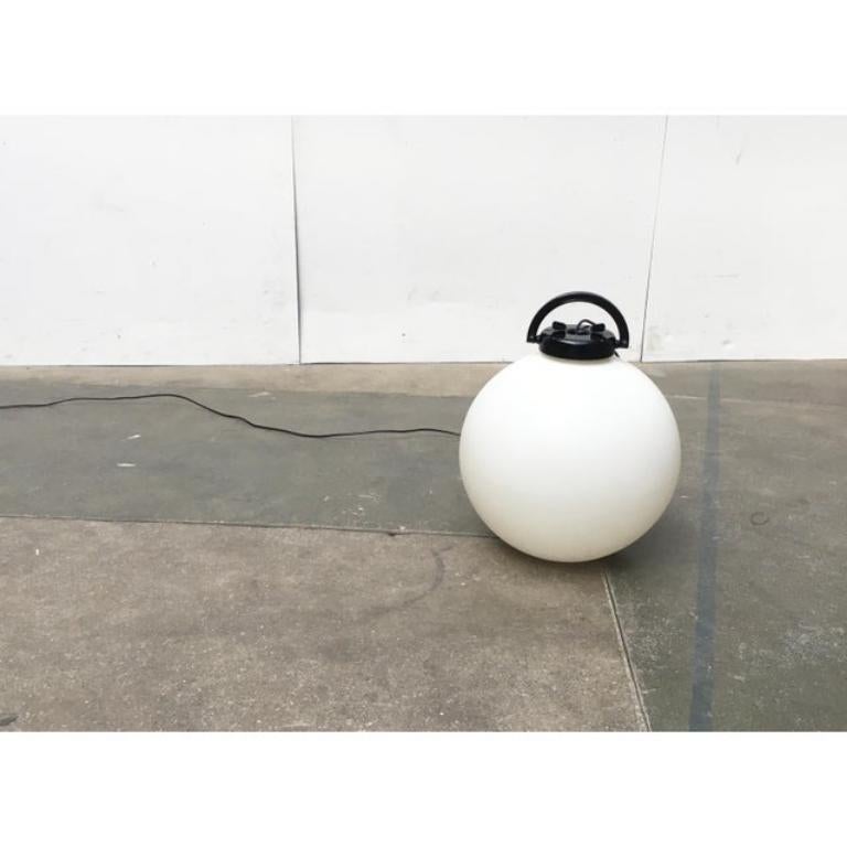 Plastic Vintage Italian Space Age Tama Floor Lamp by Isao Hosoe for Valenti Luce, 1970s For Sale