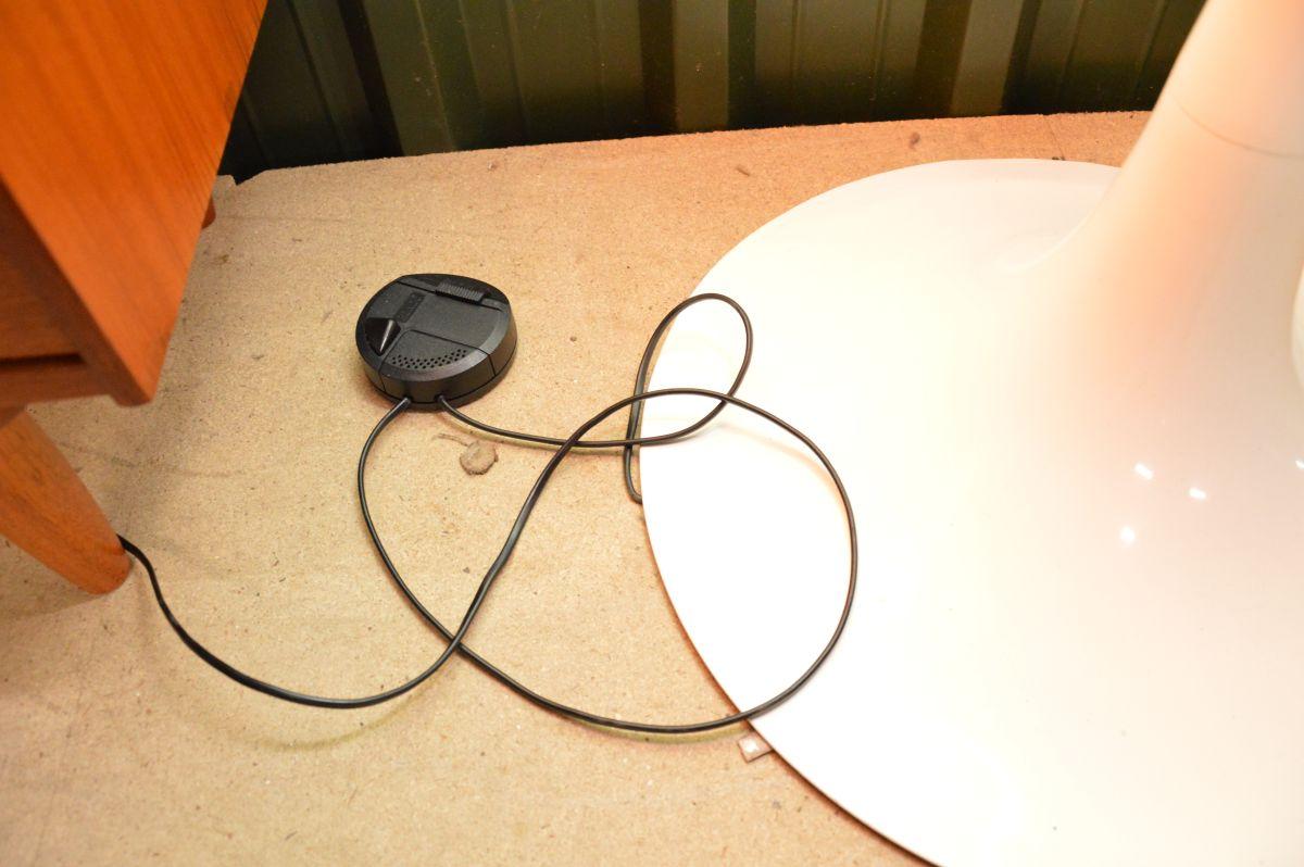 Vintage Italian Spun Floor Lamp by Flos For Sale 4
