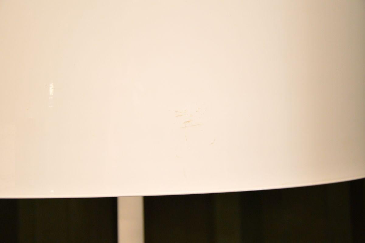 Contemporary Vintage Italian Spun Floor Lamp by Flos For Sale