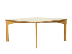 Vintage Italian Square Teak 1960s Coffee Table