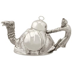 Vintage Italian Sterling Silver Teapot