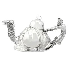 Vintage Italian Sterling Silver Teapot
