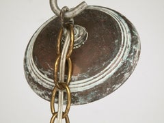 Vintage Italian Style Petite Beaded 6-lite Chandelier