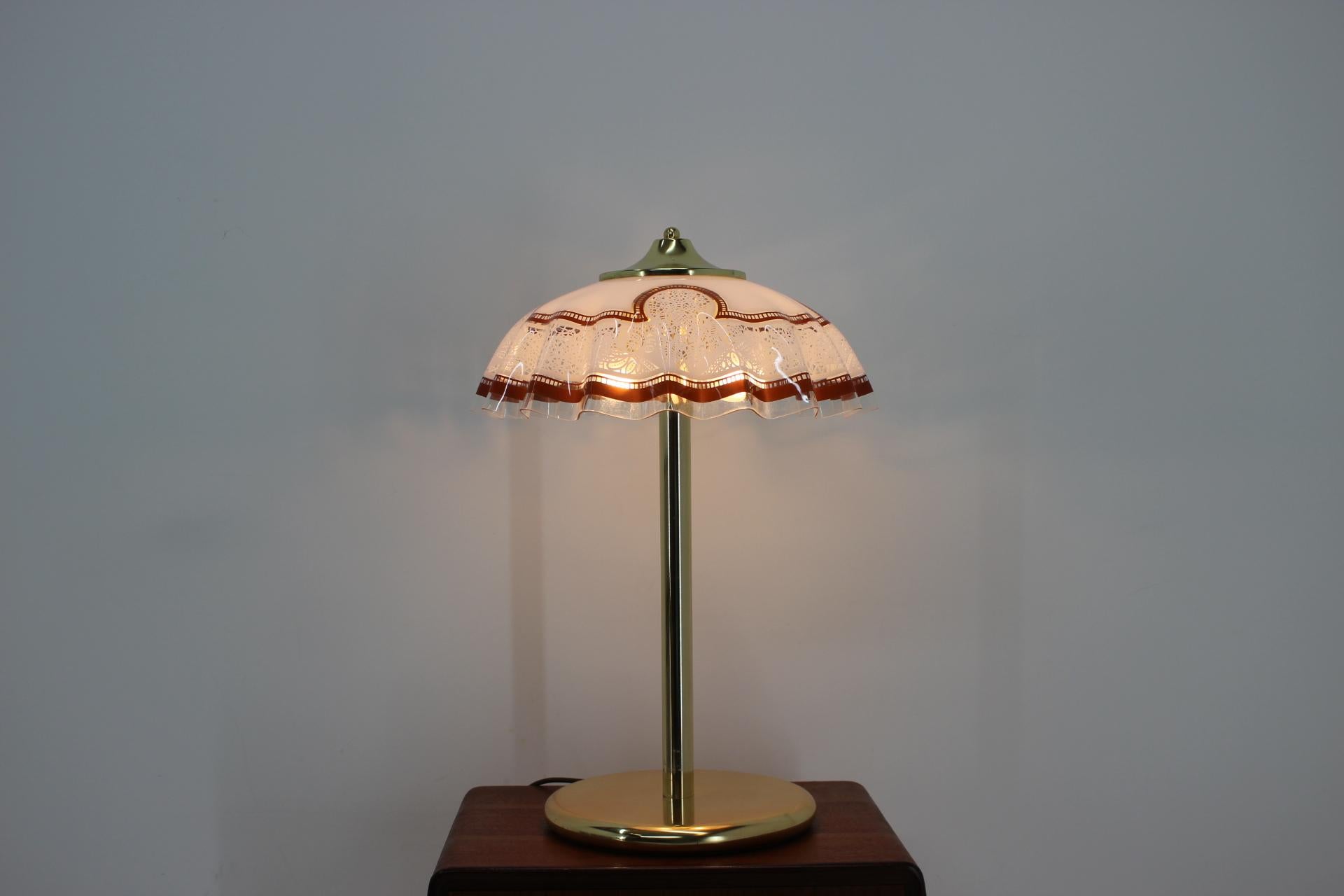 Vintage Italian Table Lamp, 1980s For Sale 1