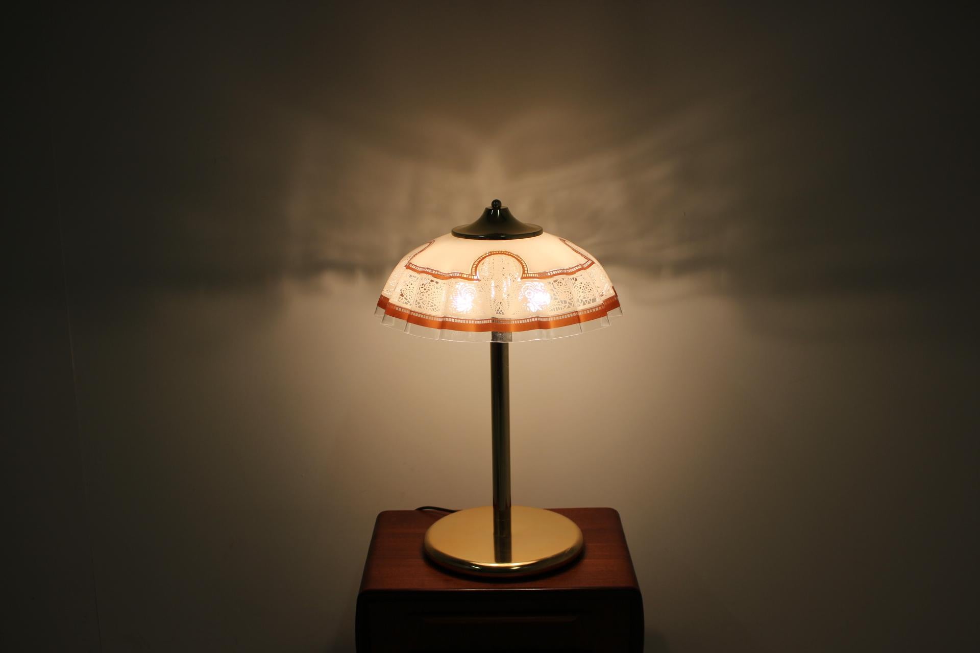 Vintage Italian Table Lamp, 1980s For Sale 2