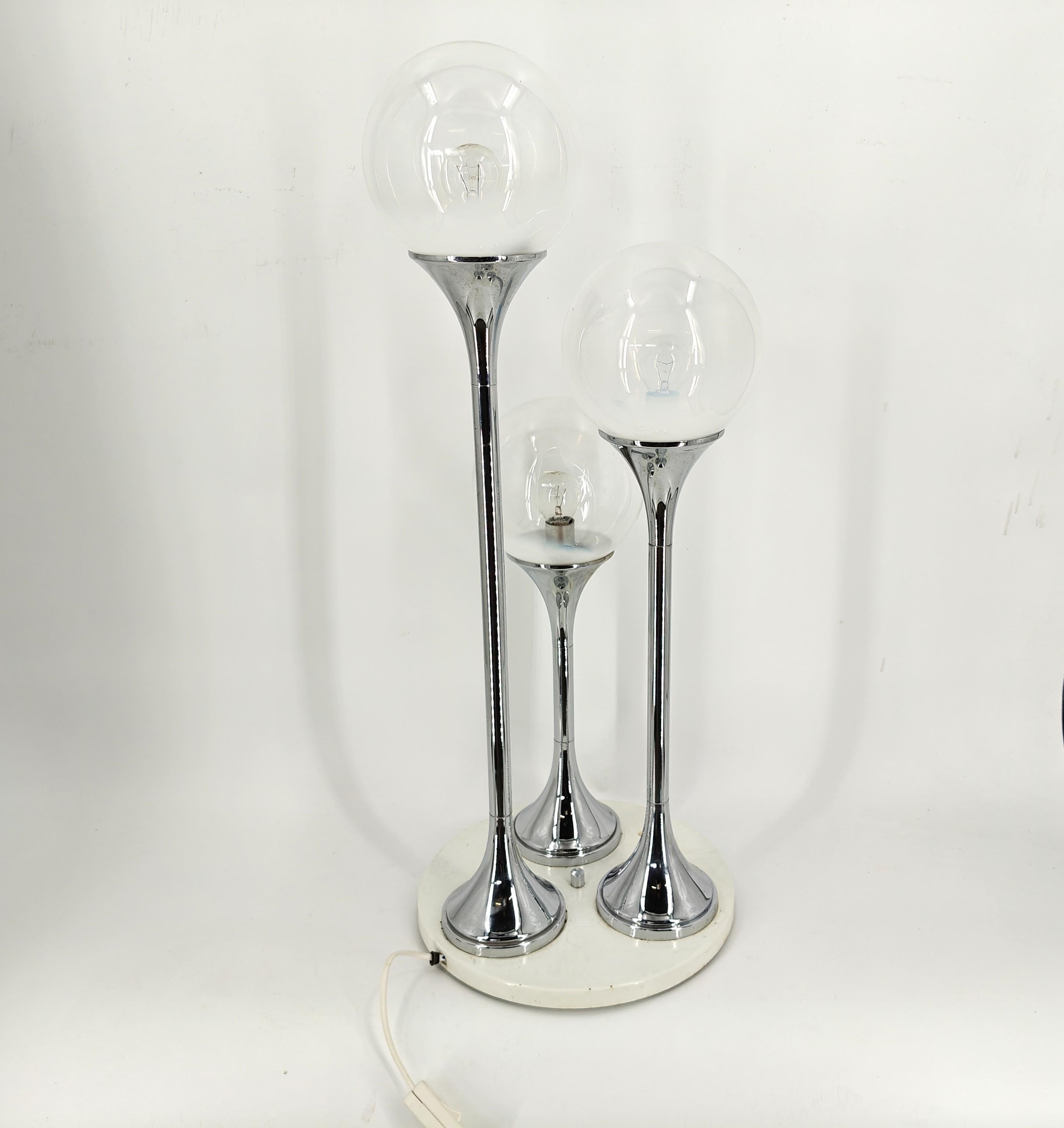 Lámpara de mesa Vintage Italian de Targetti Sankey, años 70 en venta 1