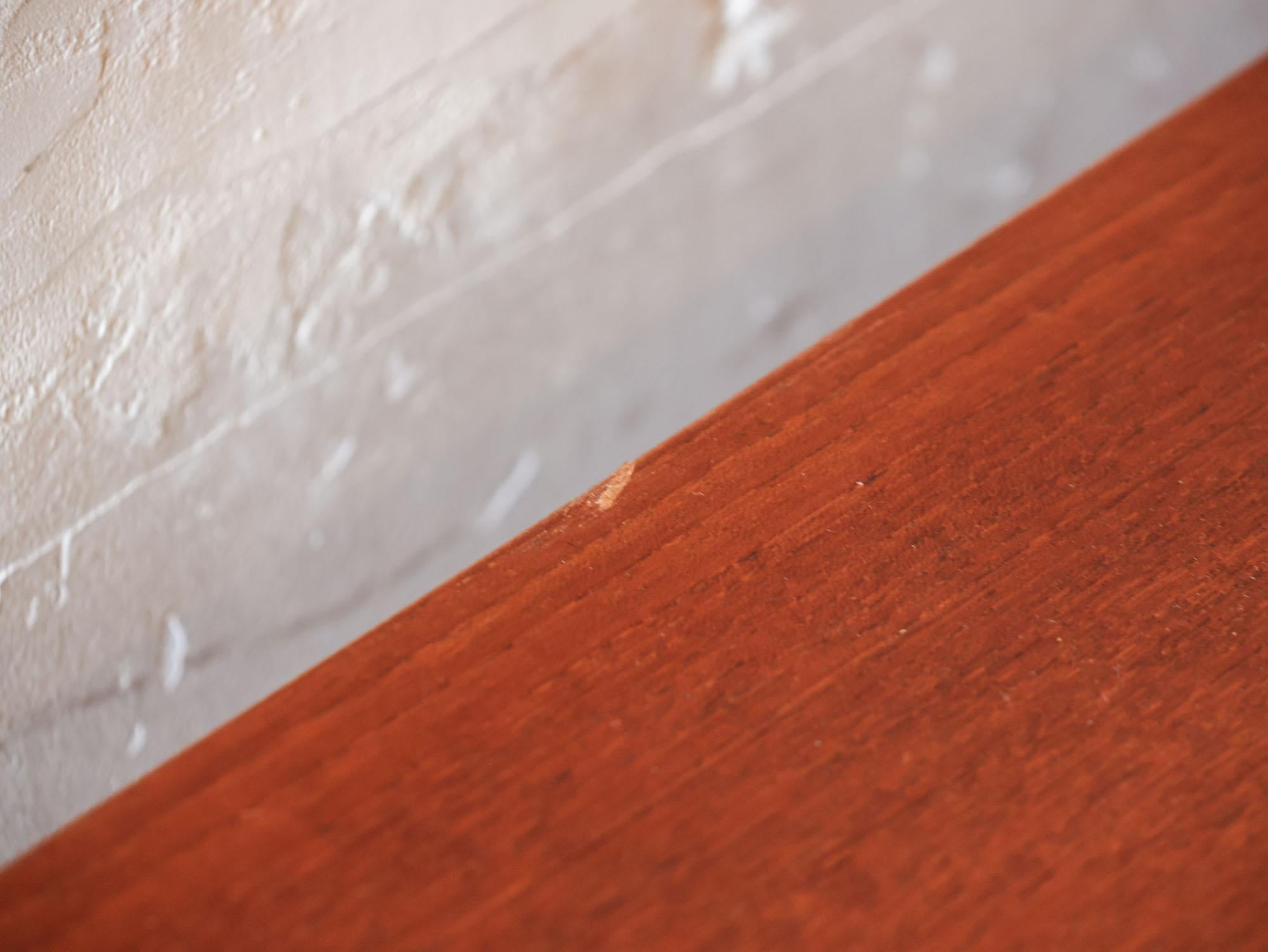Vintage Italian teak sideboard in the style of Vittorio Dassi, 1970s For Sale 2