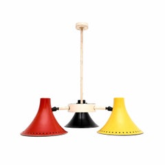 Vintage Italian Tricolour Chandelier