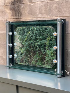 Vintage Italian Vanity Mirror with Lights, makeup art stylish fashion mirror