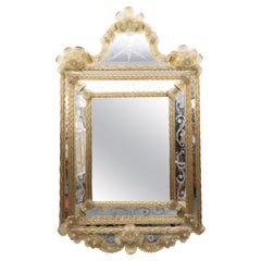 Vintage Italian Venetian Mirror