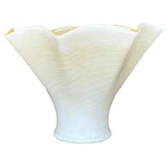 Vintage Italian Vetri Murano Glass Handkerchief Lamp