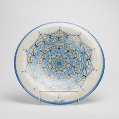 Piatto in terracotta smaltata italiana Vintage By Vietri