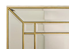 Espejo de pared italiano vintage