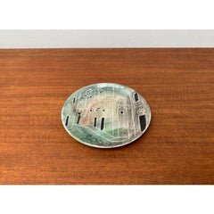 Vintage Italian Wall Plate, 1970s