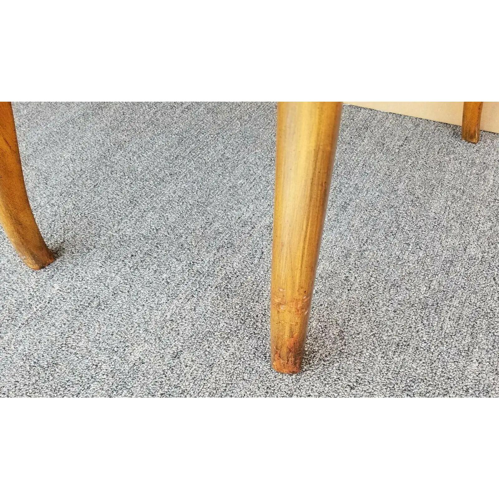 Italienische Akzent-Esssessel aus Nussbaumholz - 2er-Set im Angebot 4