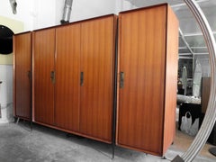 Vintage Italian Wardrobe attributed to Silvio Cavatorta, 1950s